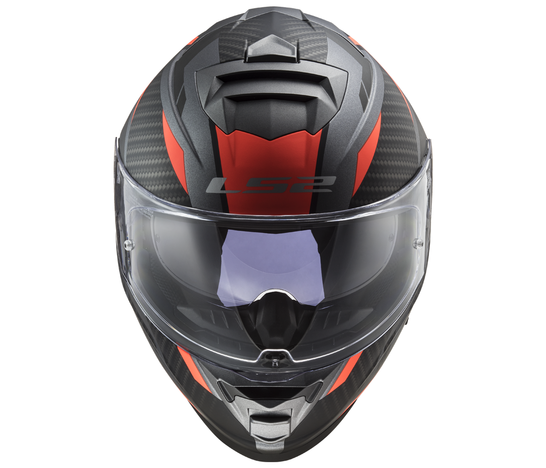 LS2 FF800 STORM II RACER M.TITANIUM ORANGE-06 XS