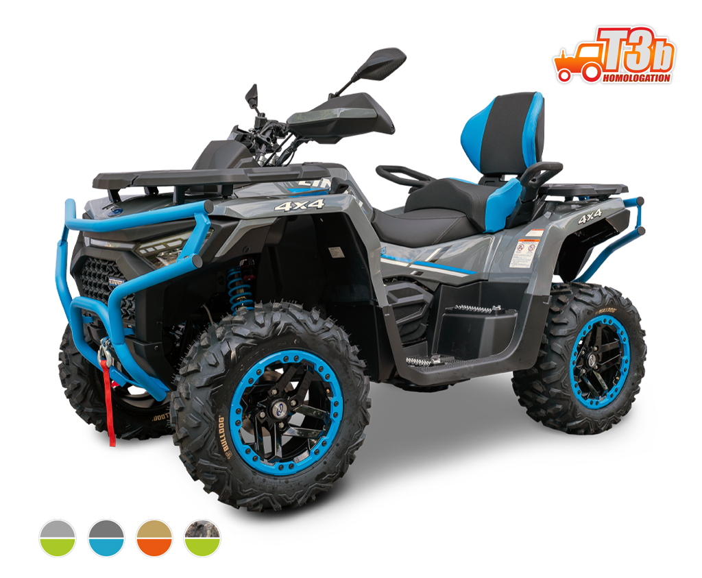 Linhai ATV 650L LANDFORCE PRO EPS ABS, T3b, Gray/Blue