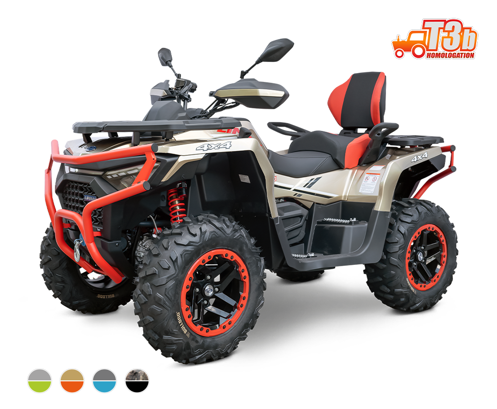 Linhai ATV 650L LANDFORCE PRO EPS, T3b, Gold/Red