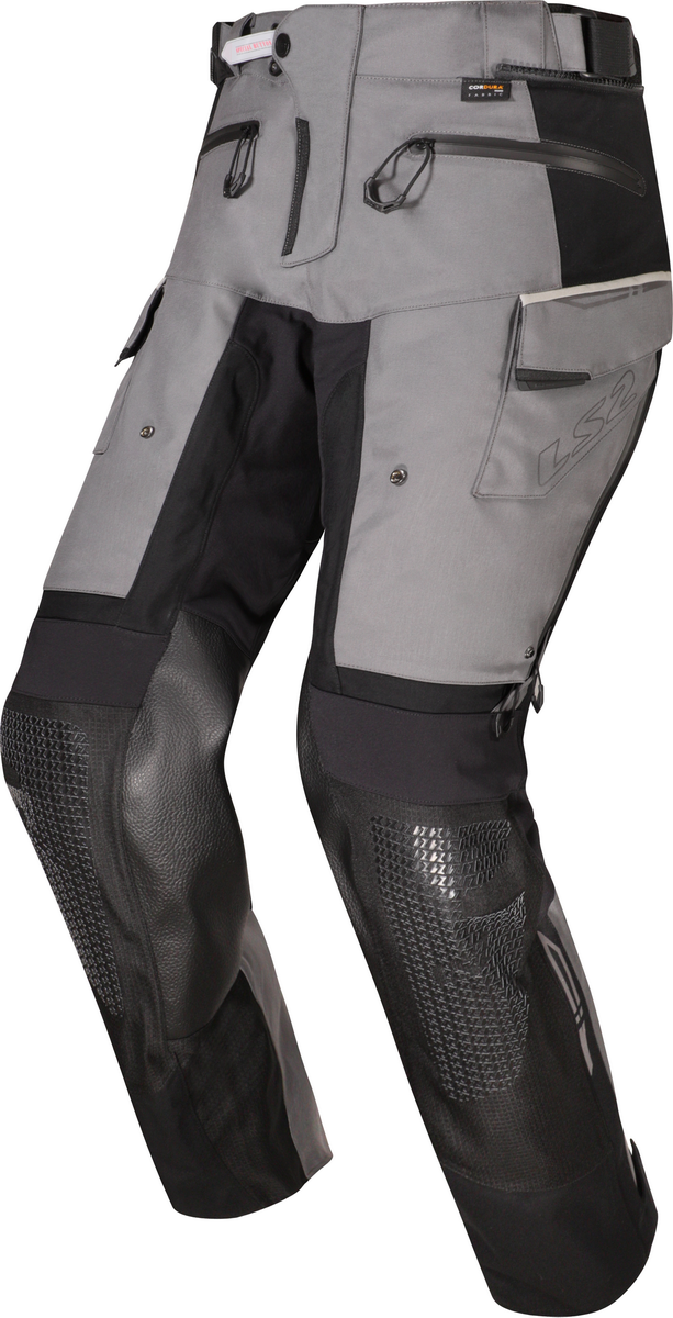 LS2 APOLLO MAN PANT BLACK DARK GREY COMFORT