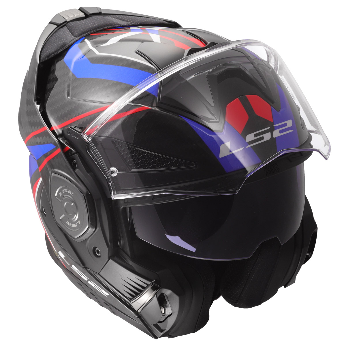 LS2 FF901 ADVANT X C FUTURE II WHITE BLUE-06 XXL