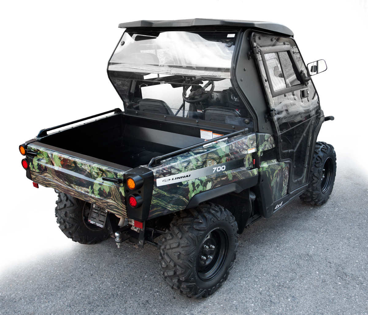 Kabina včetně topení pro čtyřkolky Linhai UTV 700 4x4