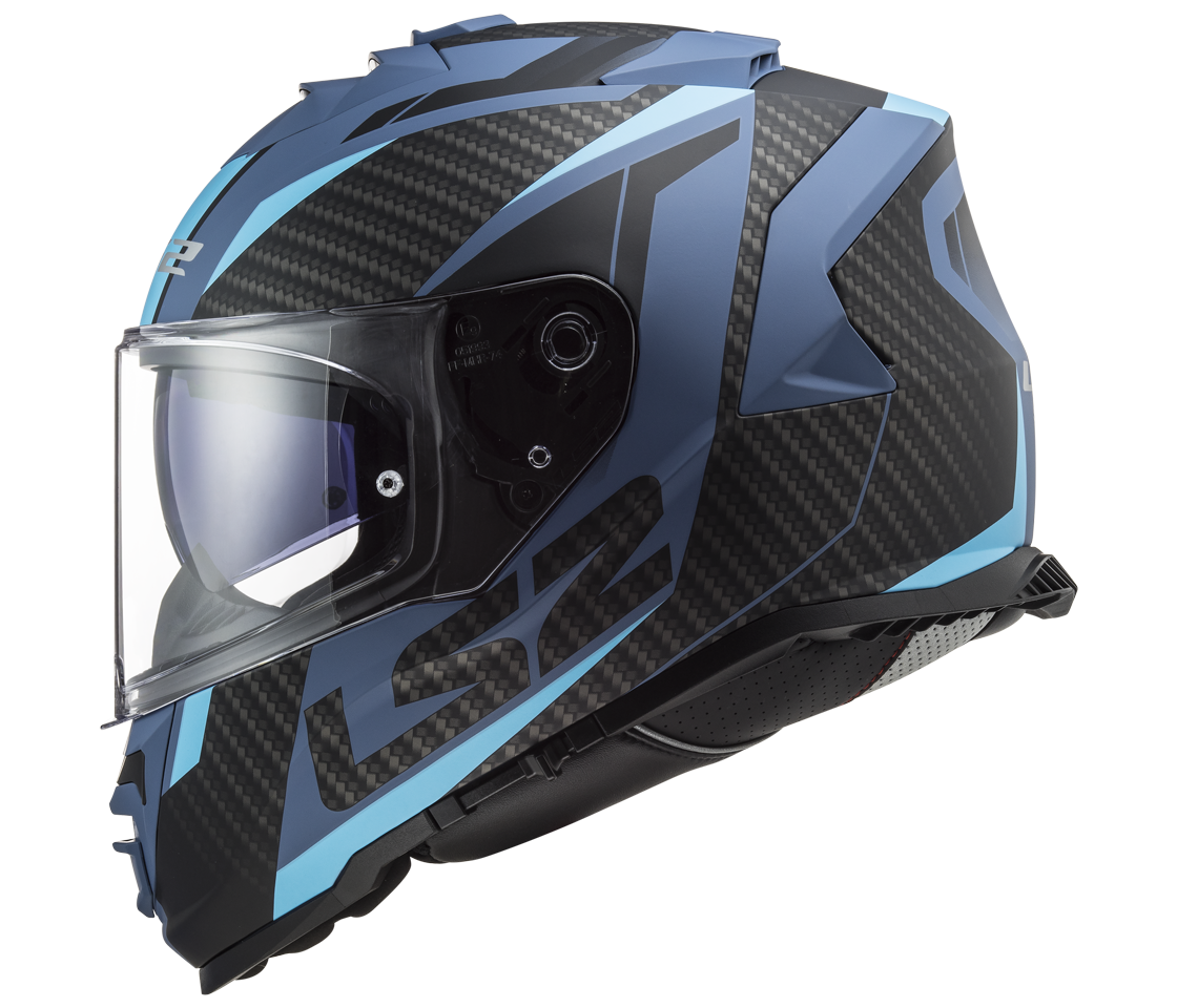LS2 FF800 STORM II RACER MATT BLUE-06 L