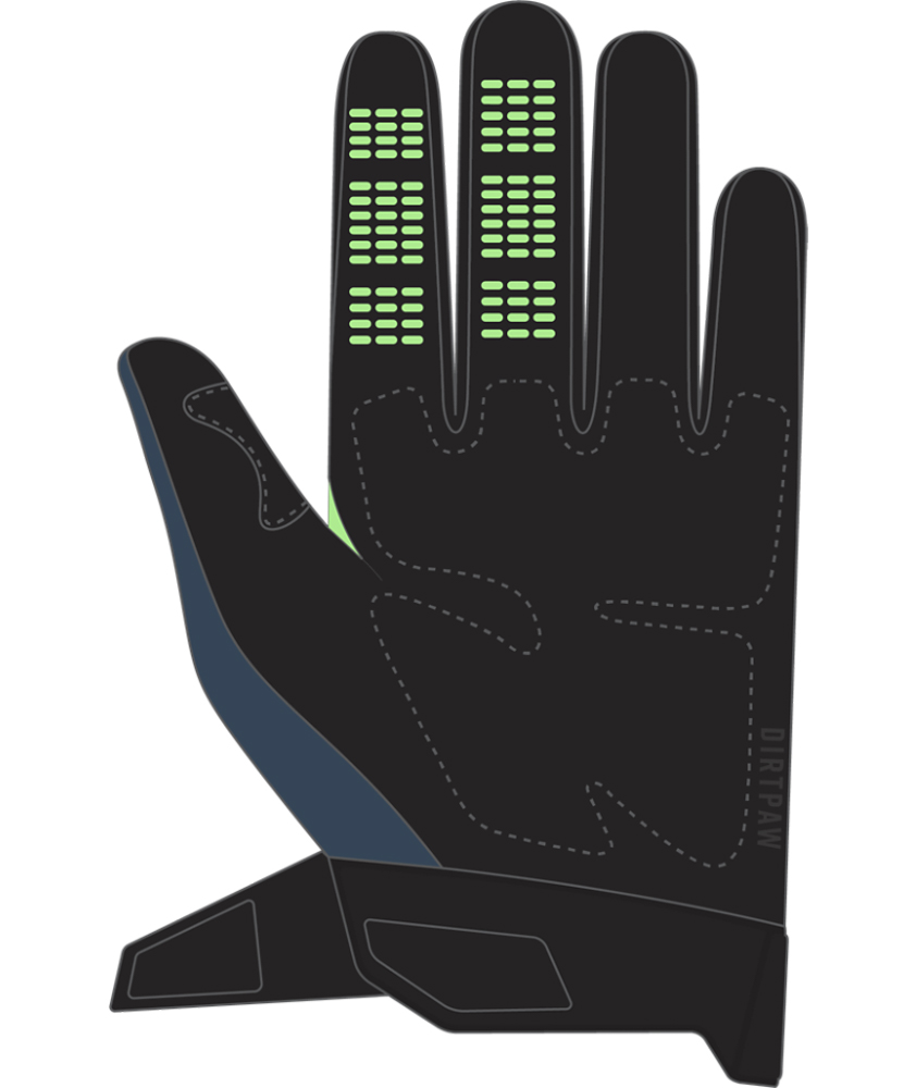 FOX Dirtpaw Glove - XL, Maui Blue MX24