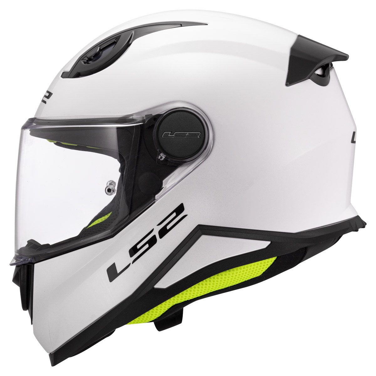 LS2 FF812 KID SOLID WHITE S
