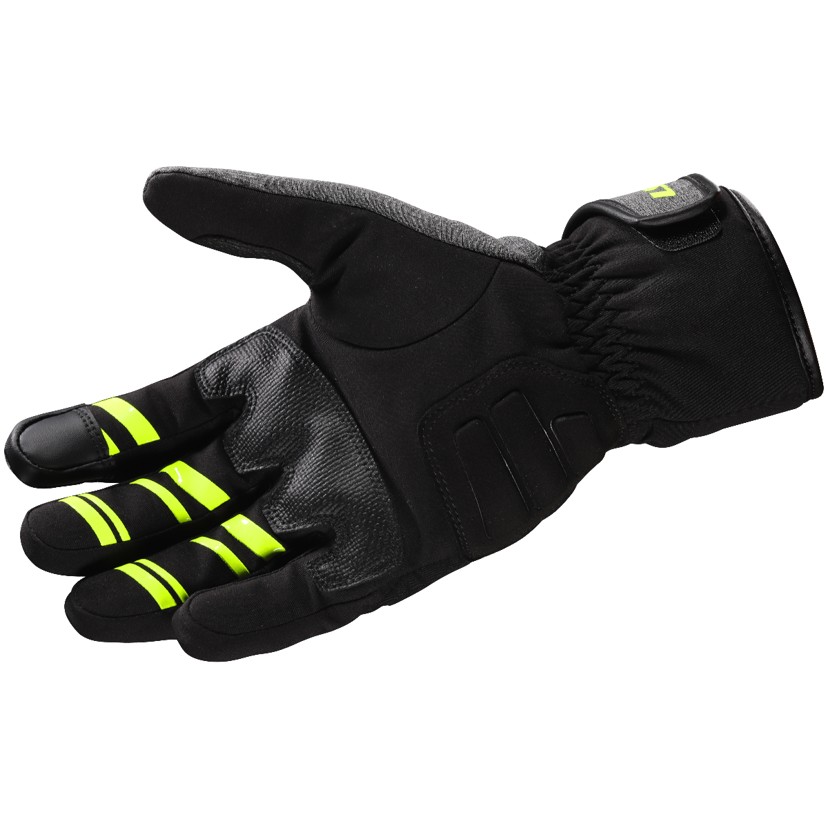 LS2 URBS II MAN GLOVES BLACK GREY YELLOW
