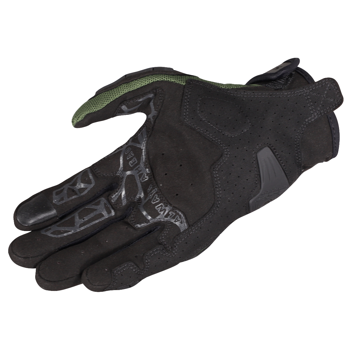 LS2 ALL TERRAIN II MAN GLOVES BLACK GREEN
