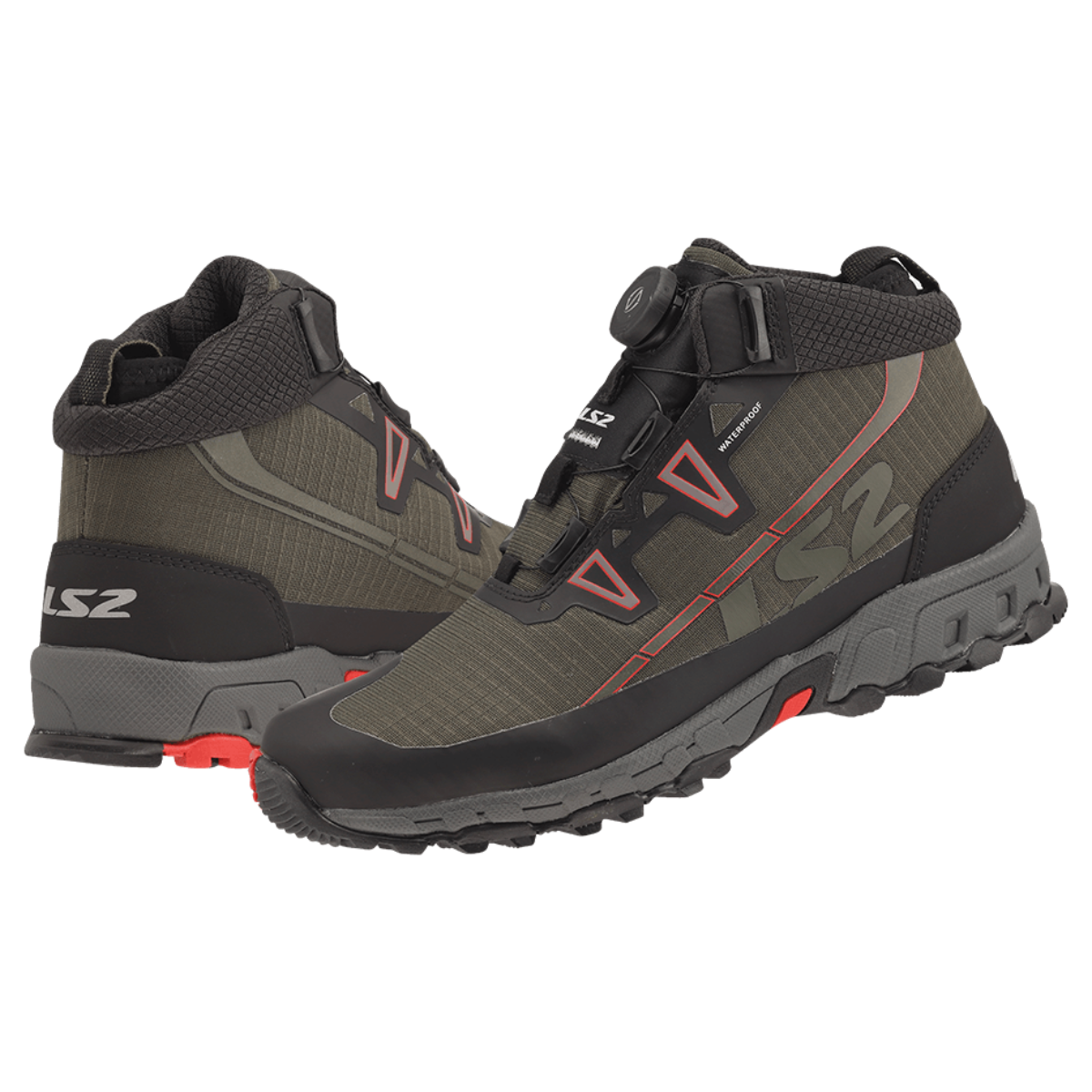 LS2 TREKKER MAN BOOTS WP GREEN