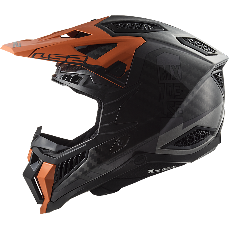 LS2 MX703 C X-FORCE VICTORY TITANIUM ORANGE-06 M