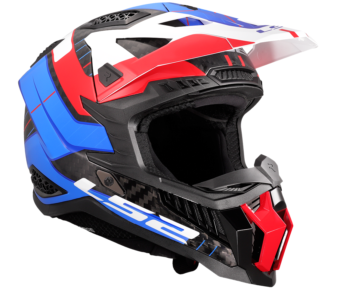 LS2 MX703 X-FORCE GALUO WHITE RED BLUE-06 S