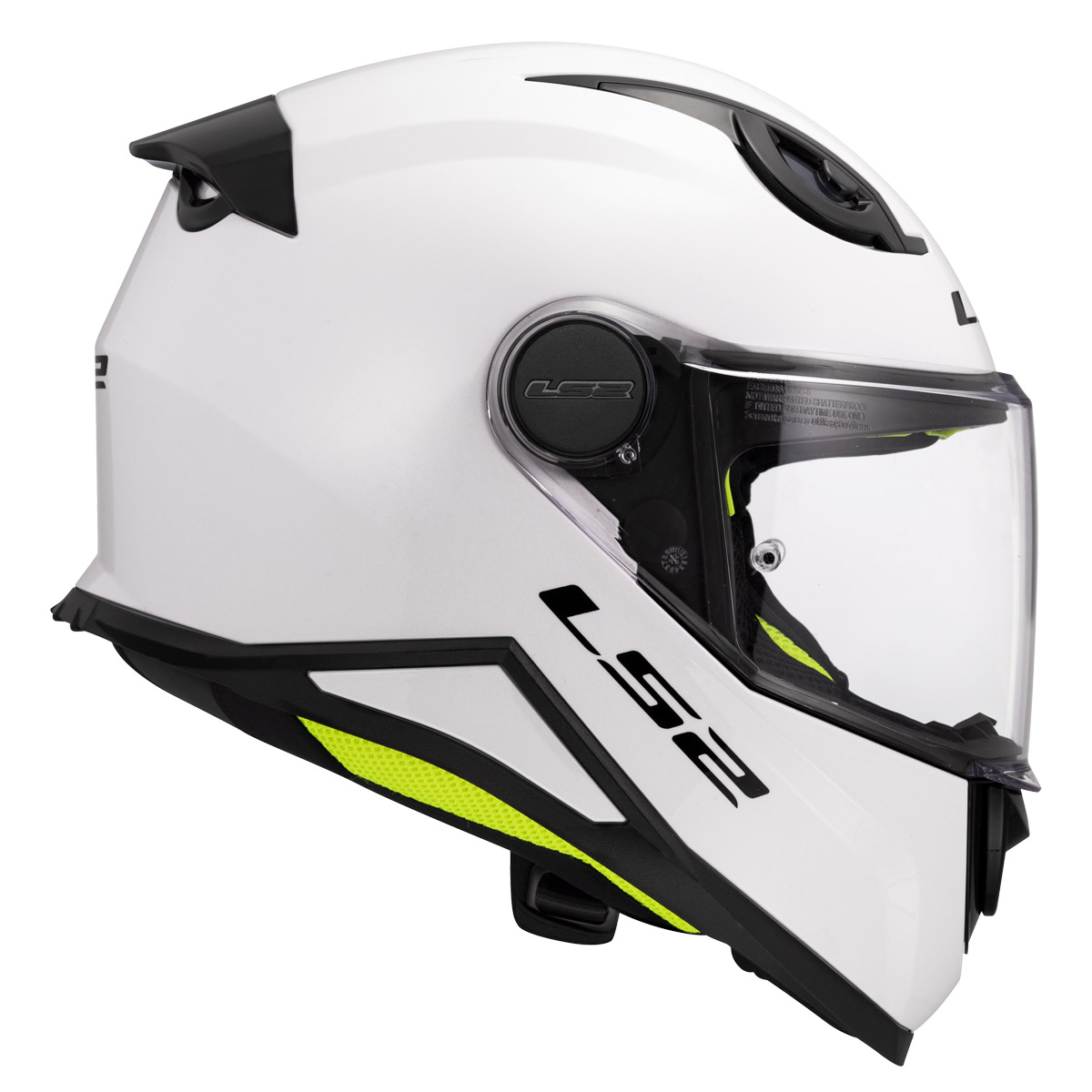 LS2 FF812 KID SOLID WHITE S
