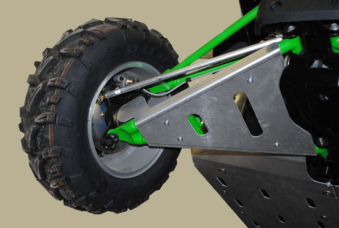 Ricochet ATV Arctic Cat Wild Cat 2013-16, Complete Skid Plate Set