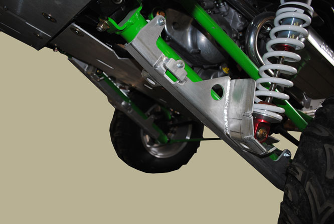 Ricochet ATV Arctic Cat Wild Cat 2013-16, Complete Skid Plate Set