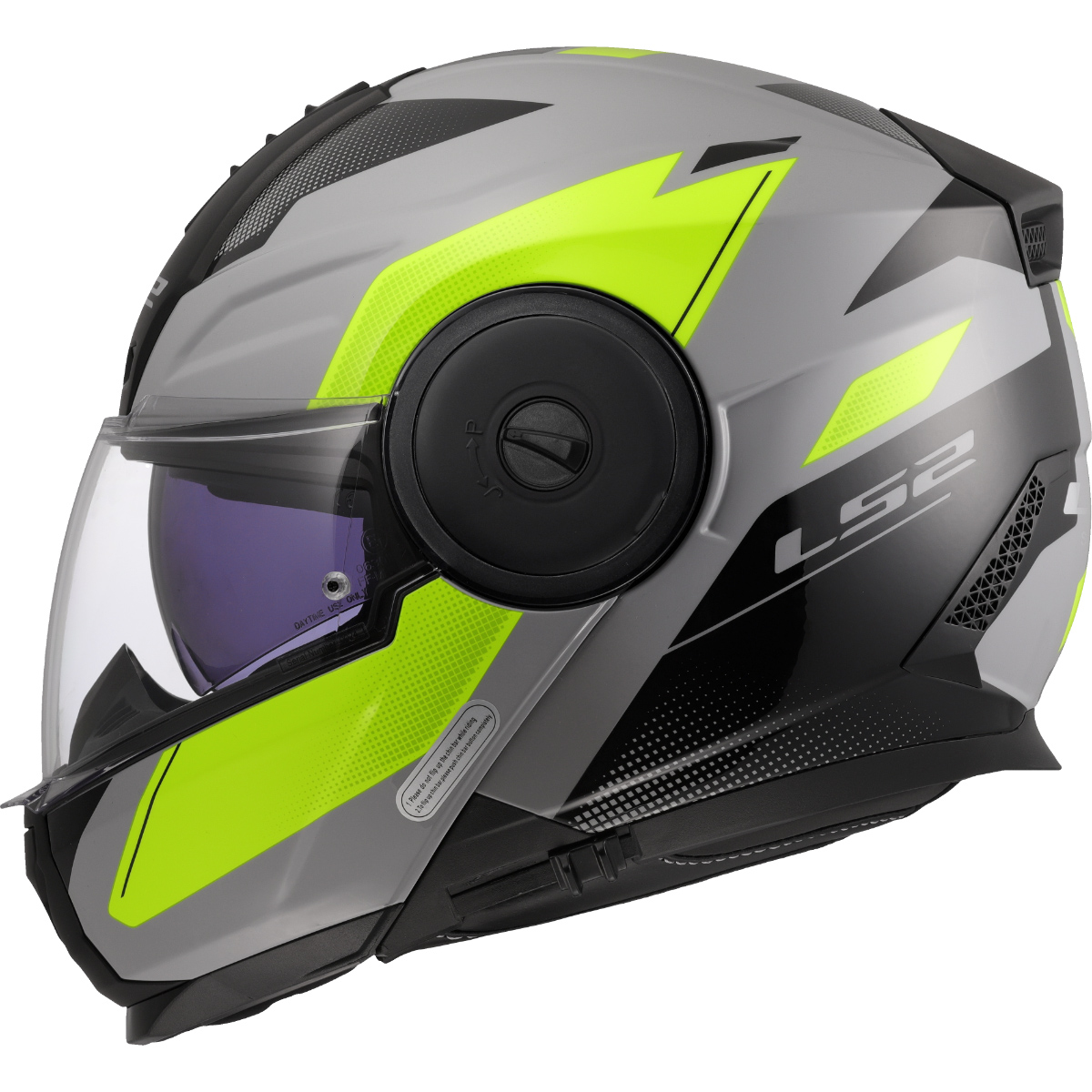 LS2 FF902 SCOPE II DURIA GREY H-VIS YELLOW-06 XXL