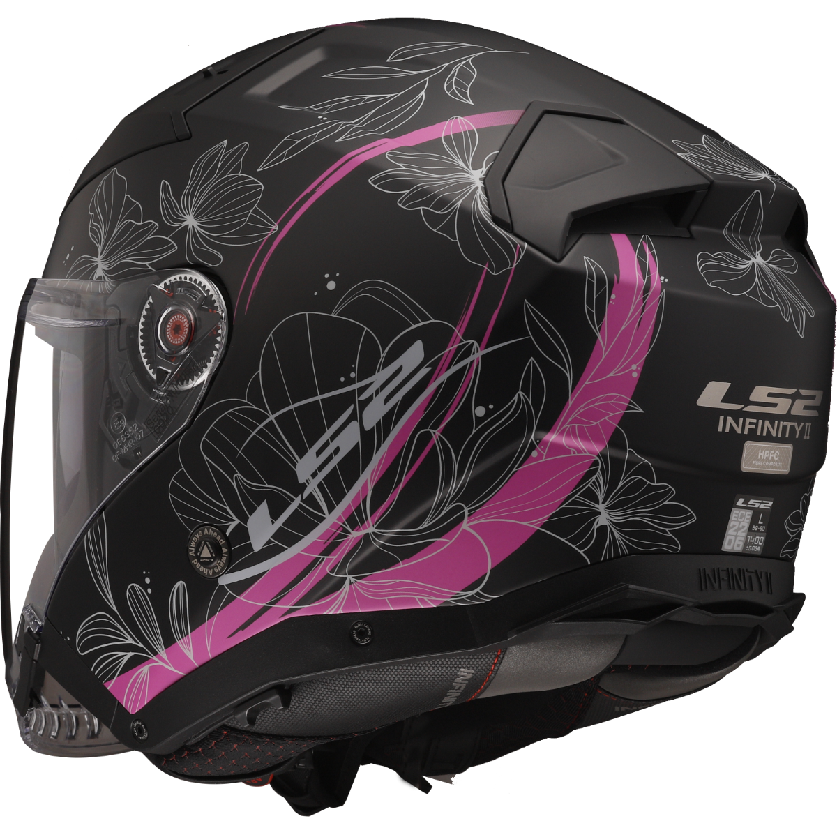 LS2 OF603 INFINITY II LOTUS MATT PINK-06 XS