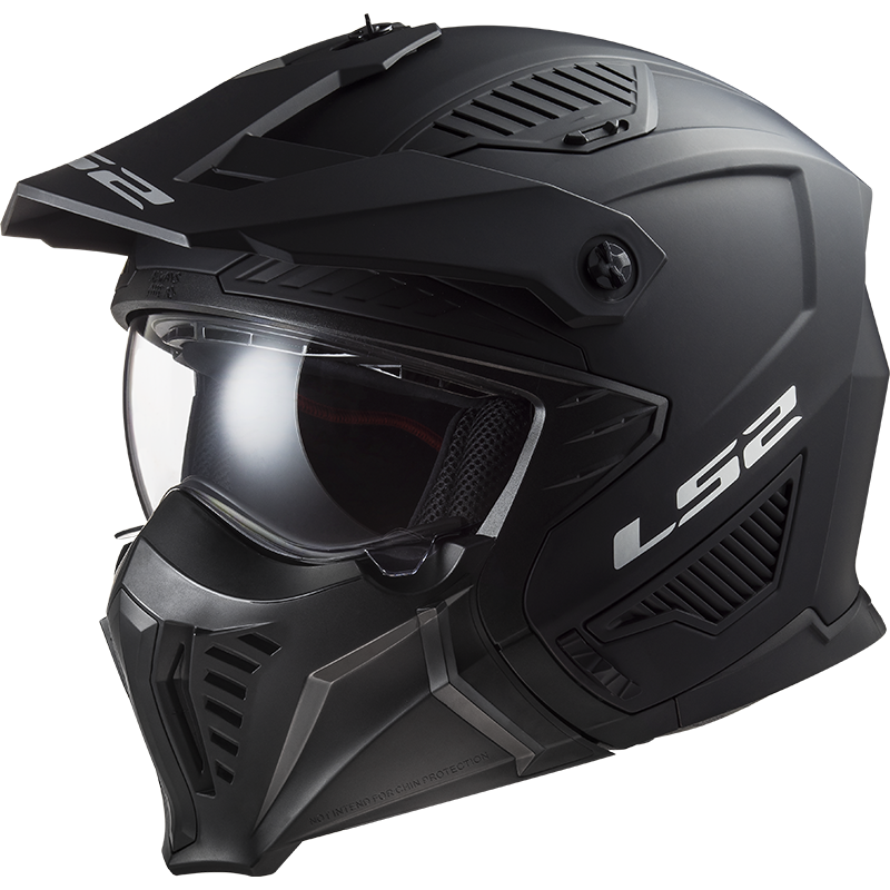 LS2 OF606 DRIFTER SOLID MATT BLACK-06 L