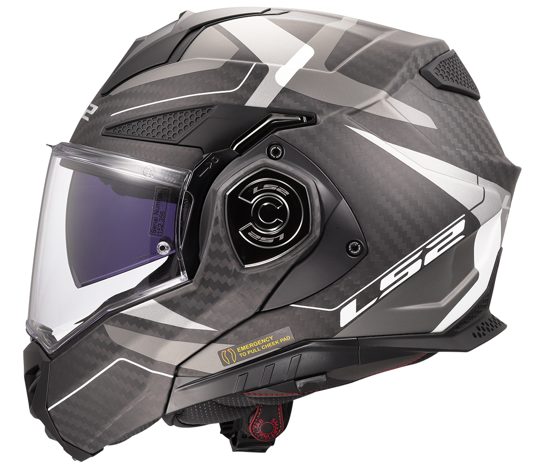 LS2 FF901 ADVANT X C HORIZON SILVER GREY-06 M