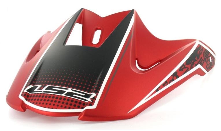 LS2 PEAK MX426 RED ( AIRFORCE2 )