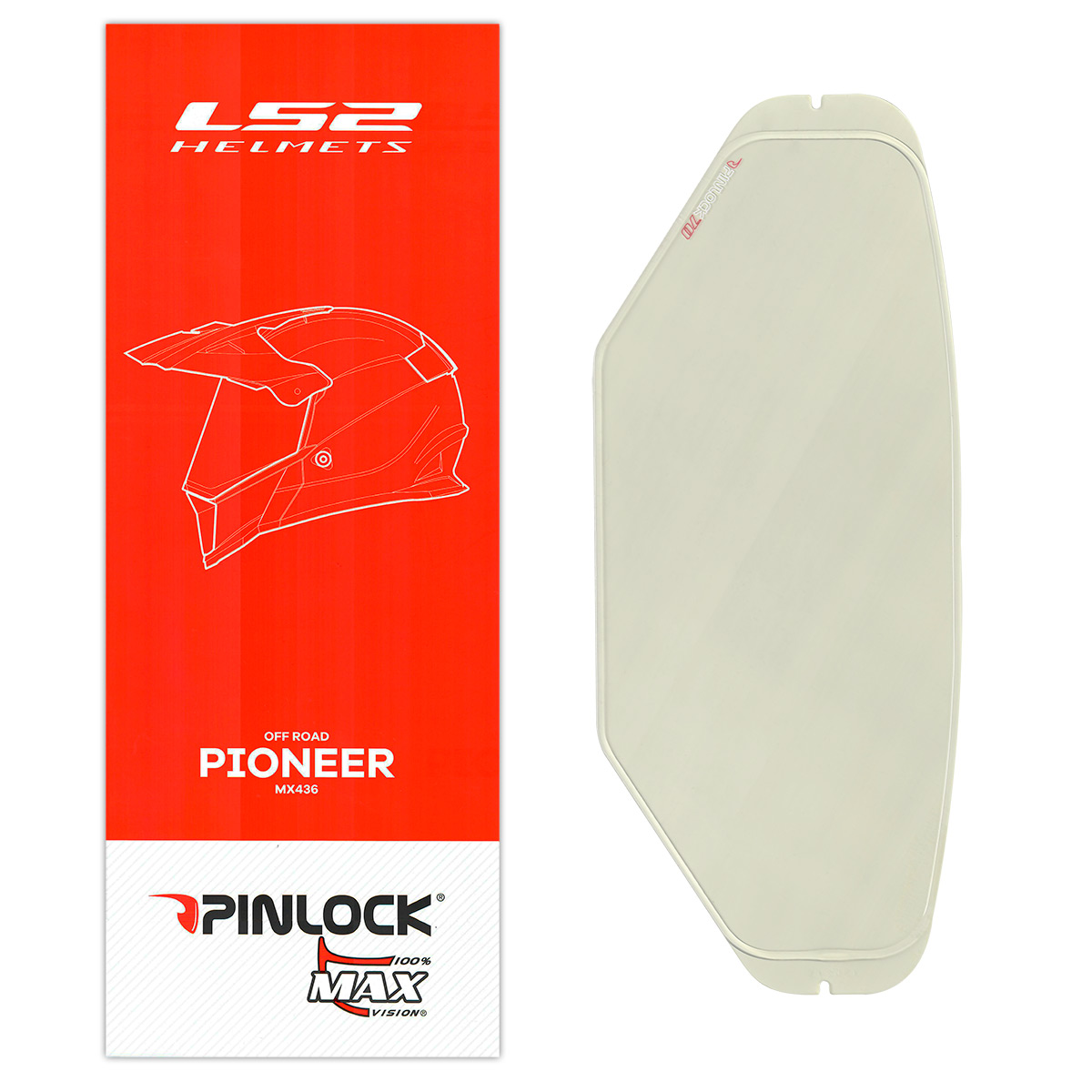 LS2 PINLOCK 70 MAX VISION MX436 DKS198