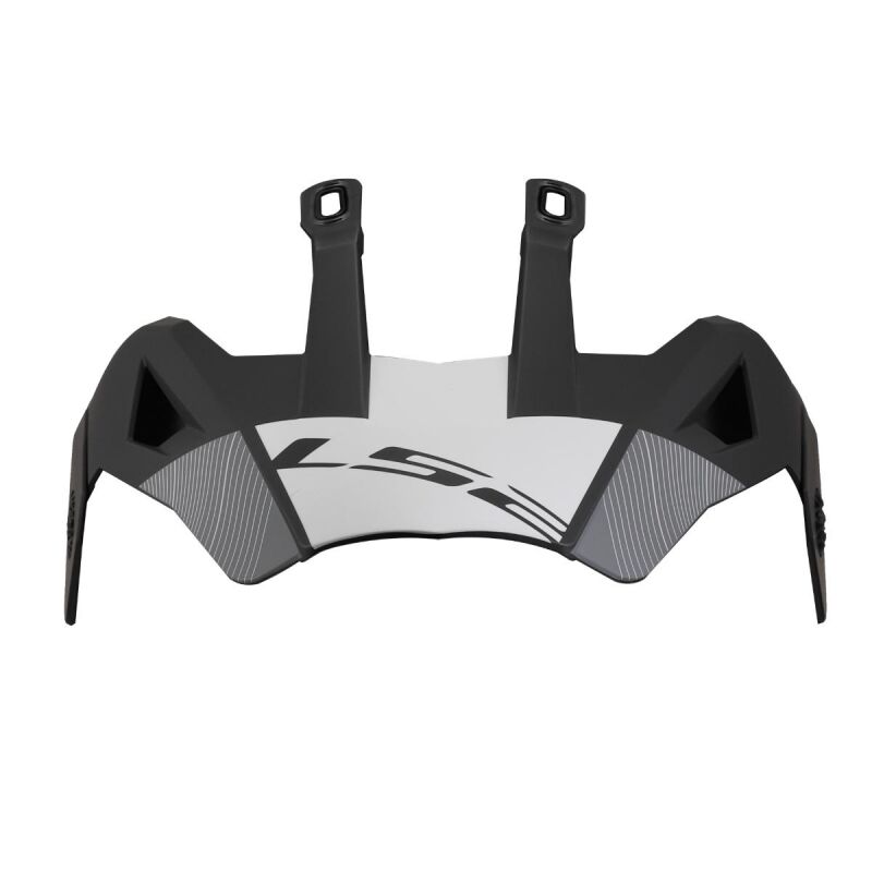 LS2 MX702 PEAK HILL MATT BLACK WHITE