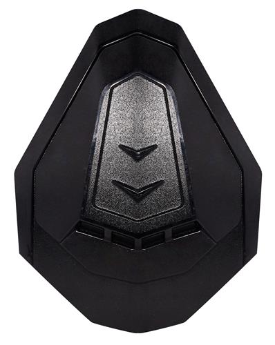 LS2 FF908 AIR VENT TOP GLOSS BLACK