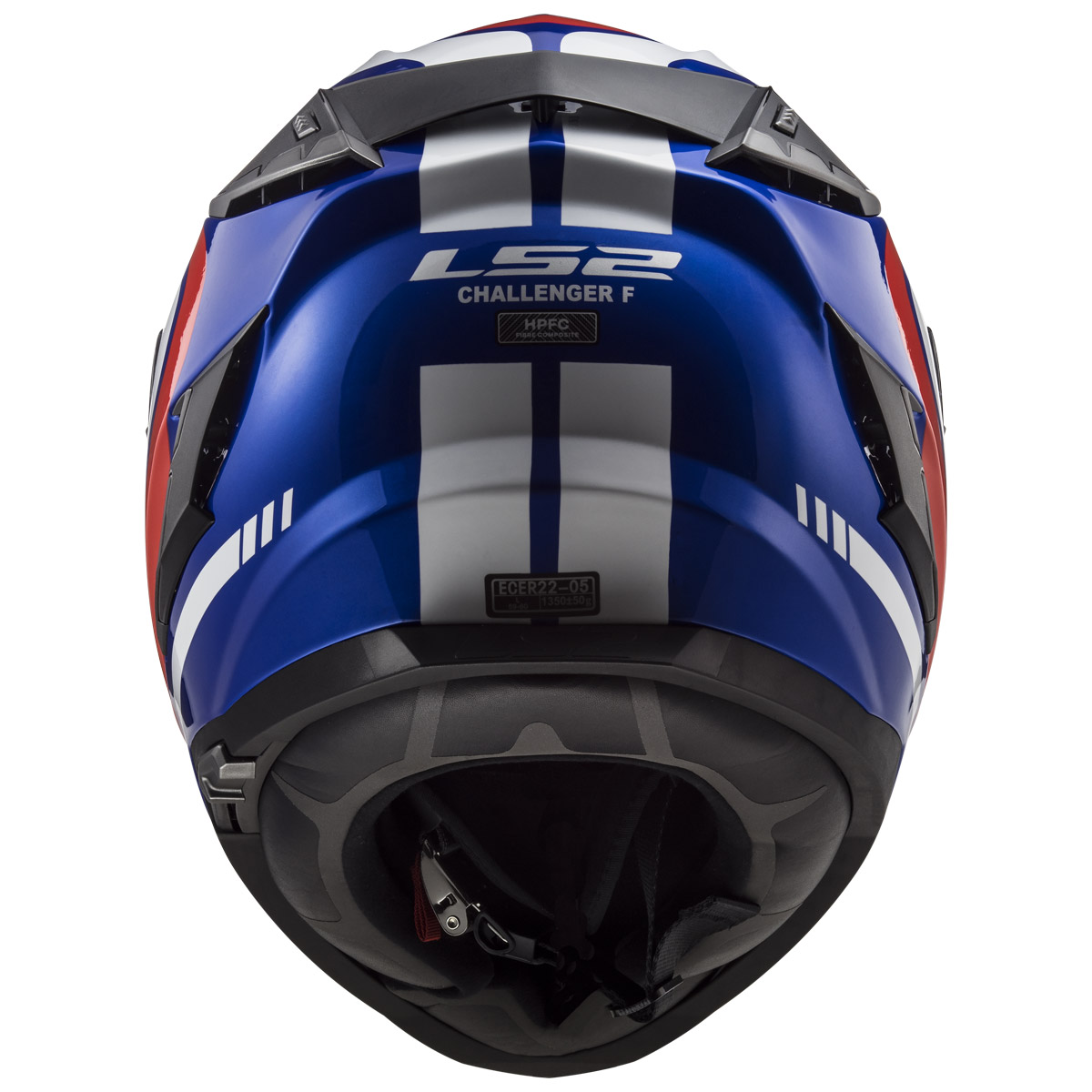 LS2 FF327 CHALLENGER FUSION BLUE RED 3XL