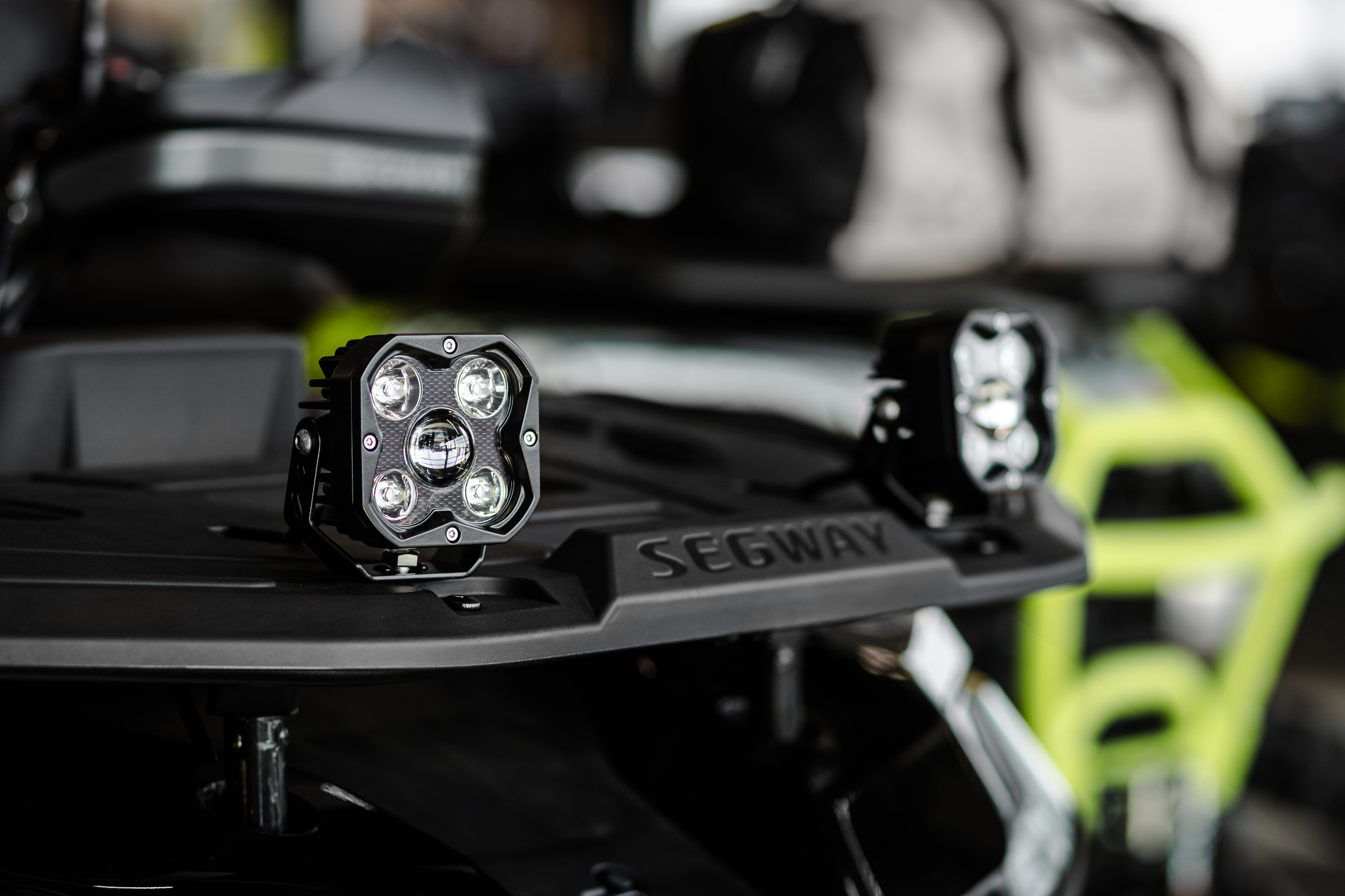 SHARK LED Driving Light with Laser LED 3,2", EU homologated, 40W