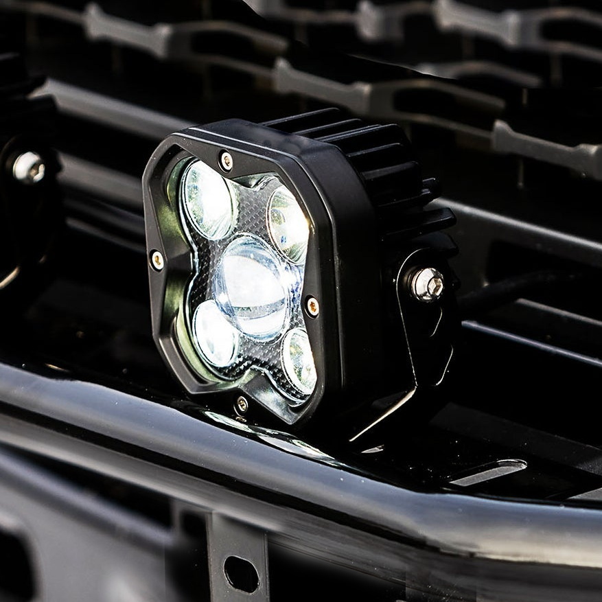 SHARK LED Driving Light with Laser LED 3,2", EU homologated, 40W
