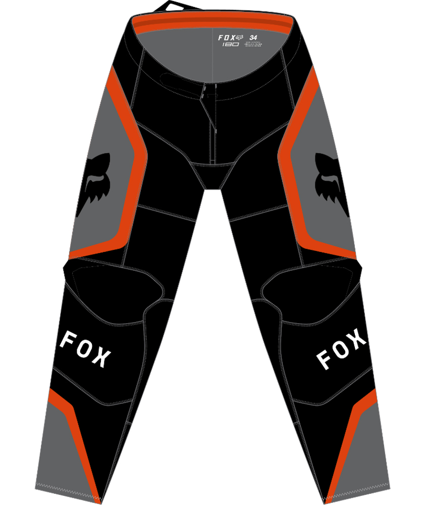 FOX 180 Ballast Pant - 38, Black/Grey MX24