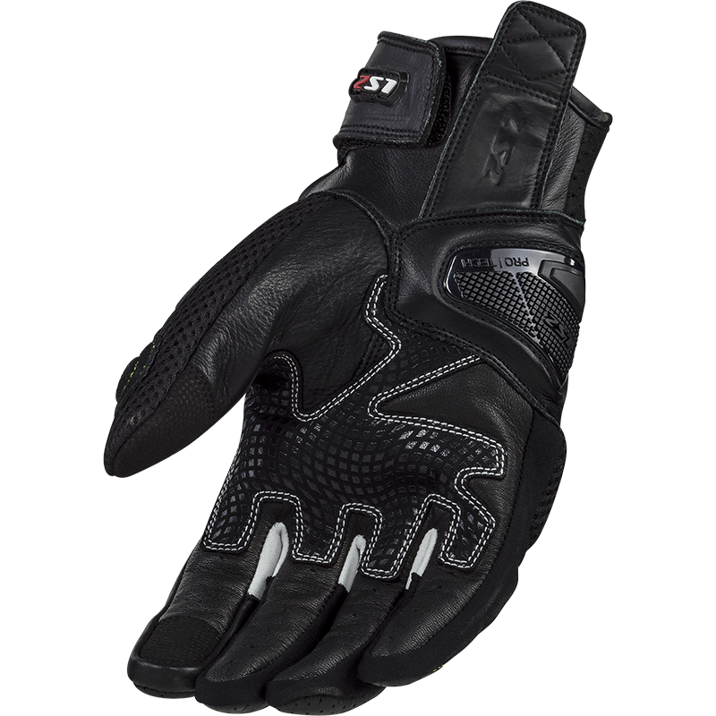 LS2 SPARK 2 AIR MAN GLOVES BLACK H-V YELLOW XXL