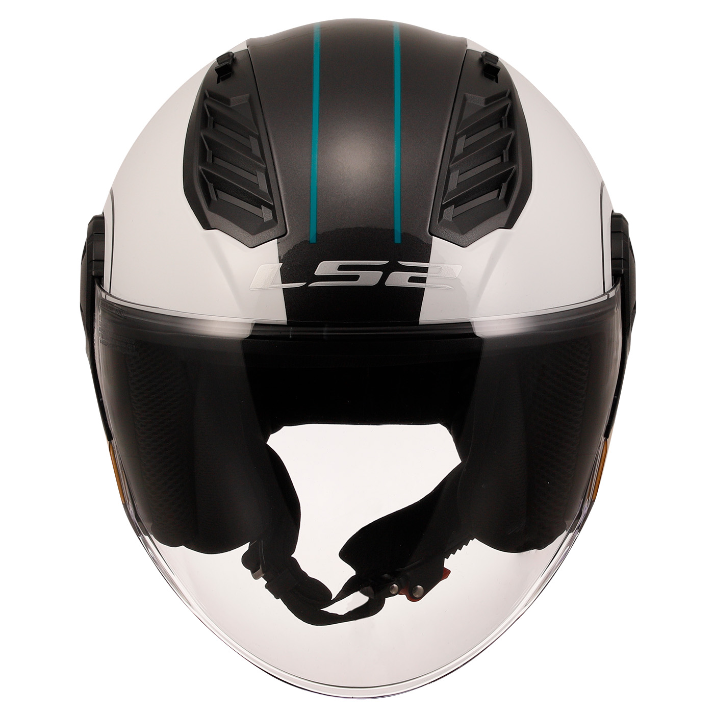 LS2 OF616 AIRFLOW II COVER WHITE BROWN-06 M