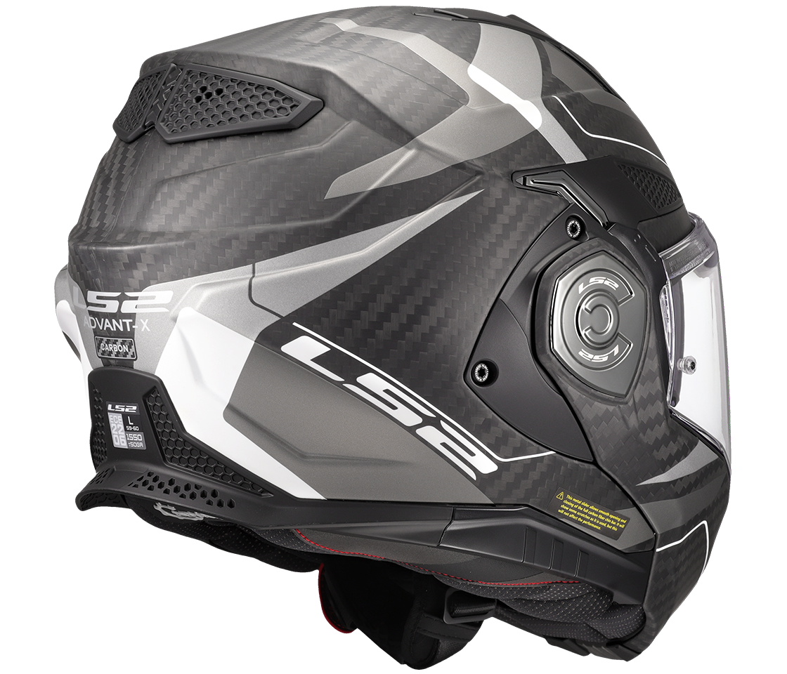 LS2 FF901 ADVANT X C HORIZON SILVER GREY-06 M