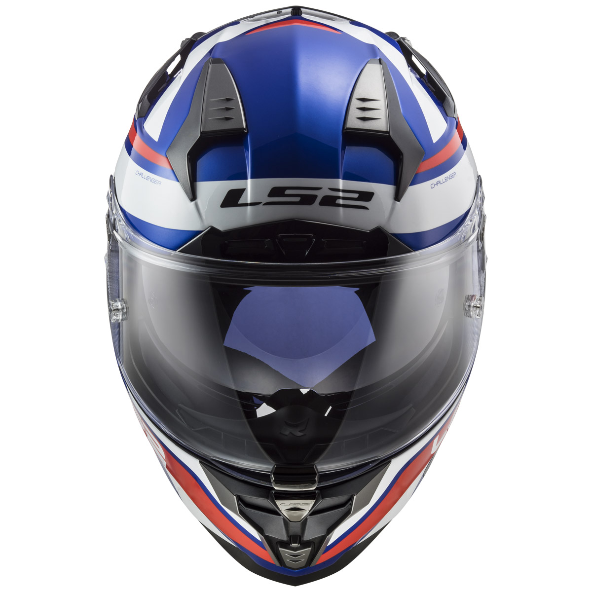 LS2 FF327 CHALLENGER FUSION BLUE RED 3XL
