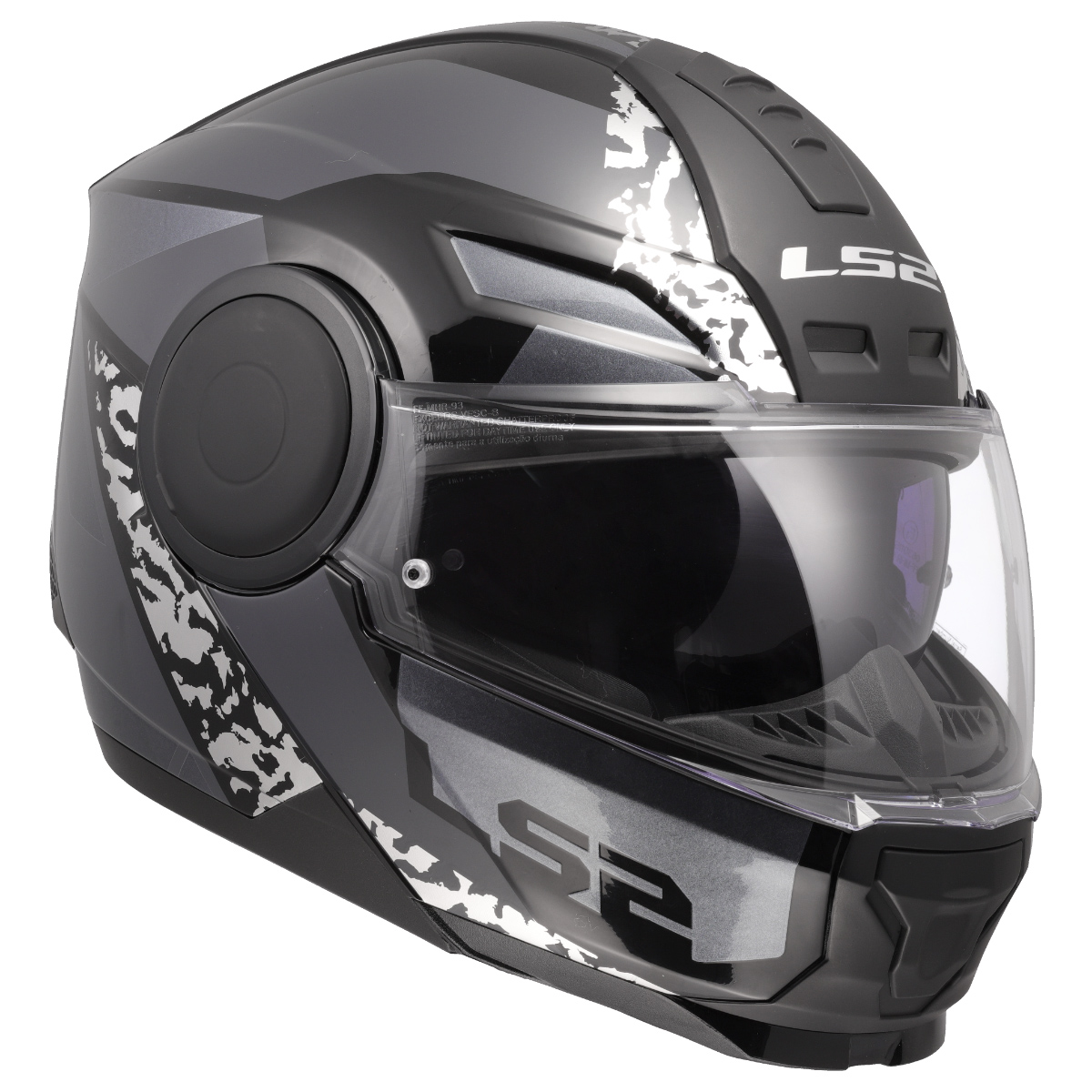 LS2 FF902 SCOPE II OXYD BLACK TITANIUM-06 XS