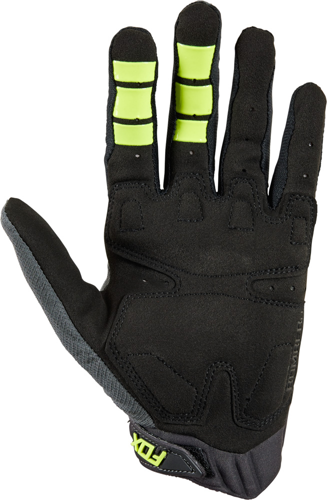 FOX Bomber Lt Glove Ce  - L, Grey/Yellow MX23