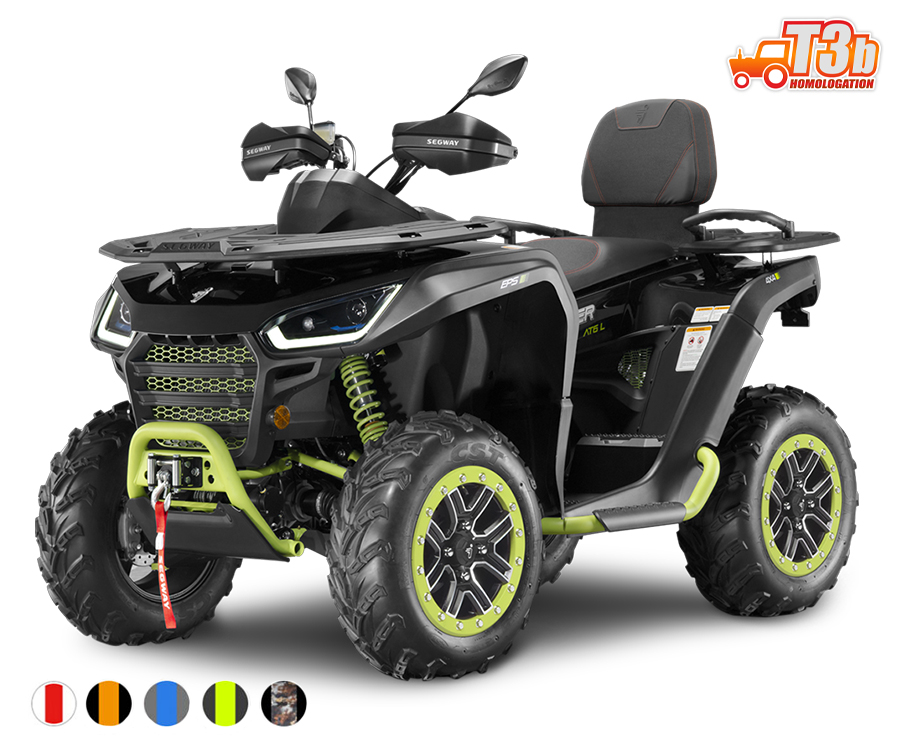Segway Snarler AT6 L EPS Limited, T3b, Silver/Blue