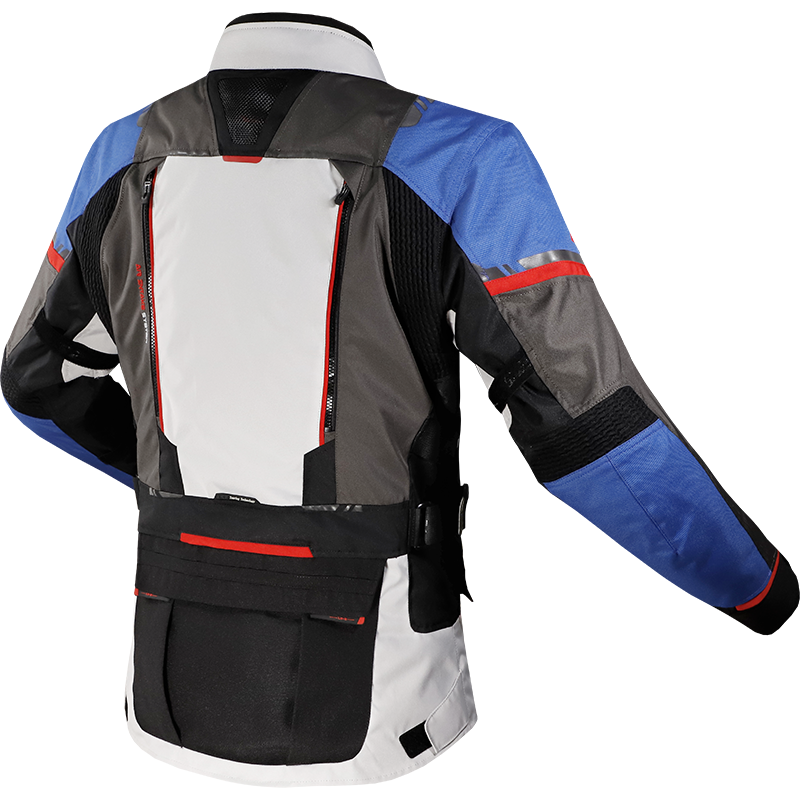 LS2 NORWAY MAN JACKET BLUE BLACK GREY RED L