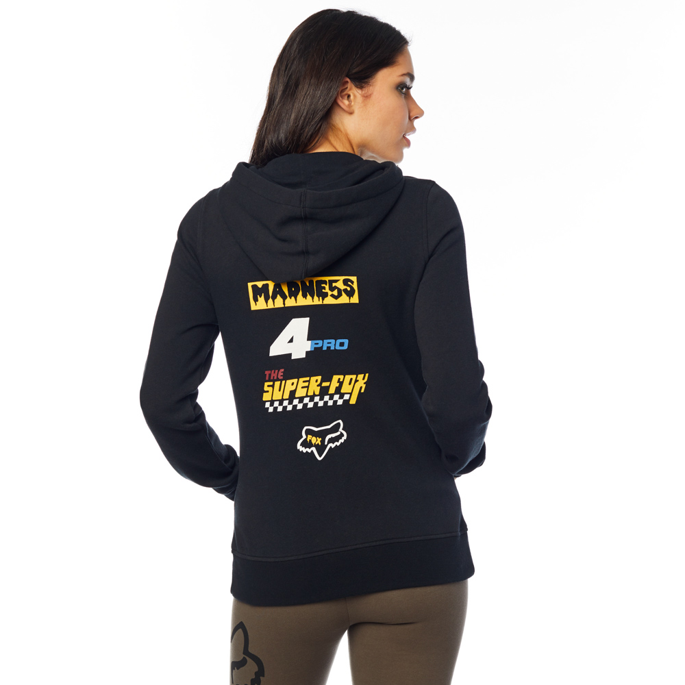 FOX The Super Fox Zip Fleece  -XL, Black, LFS