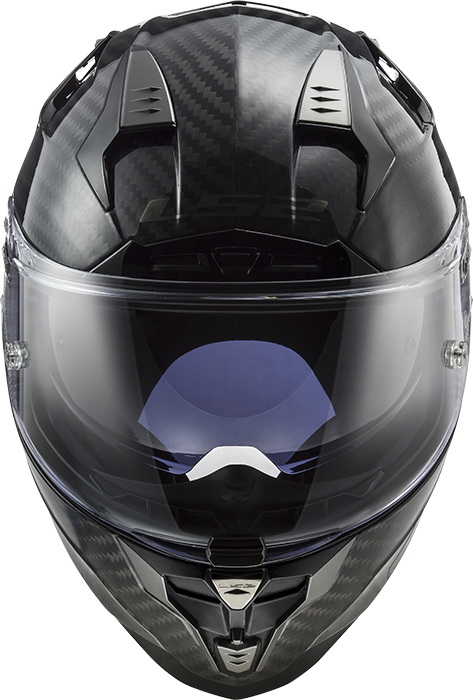 LS2 FF327 CHALLENGER C CARBON SOLID 3XL