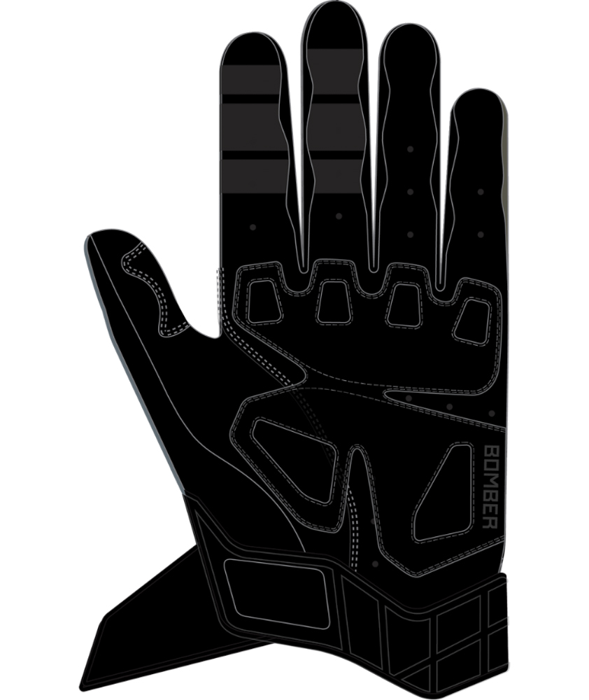FOX Bomber Glove Ce - XL, Steel grey MX24