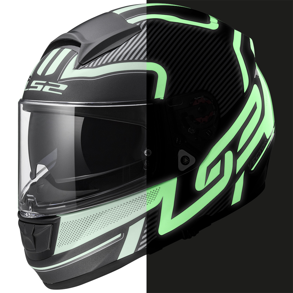 LS2 FF397 VECTOR ORION Matt Black Light 3XL