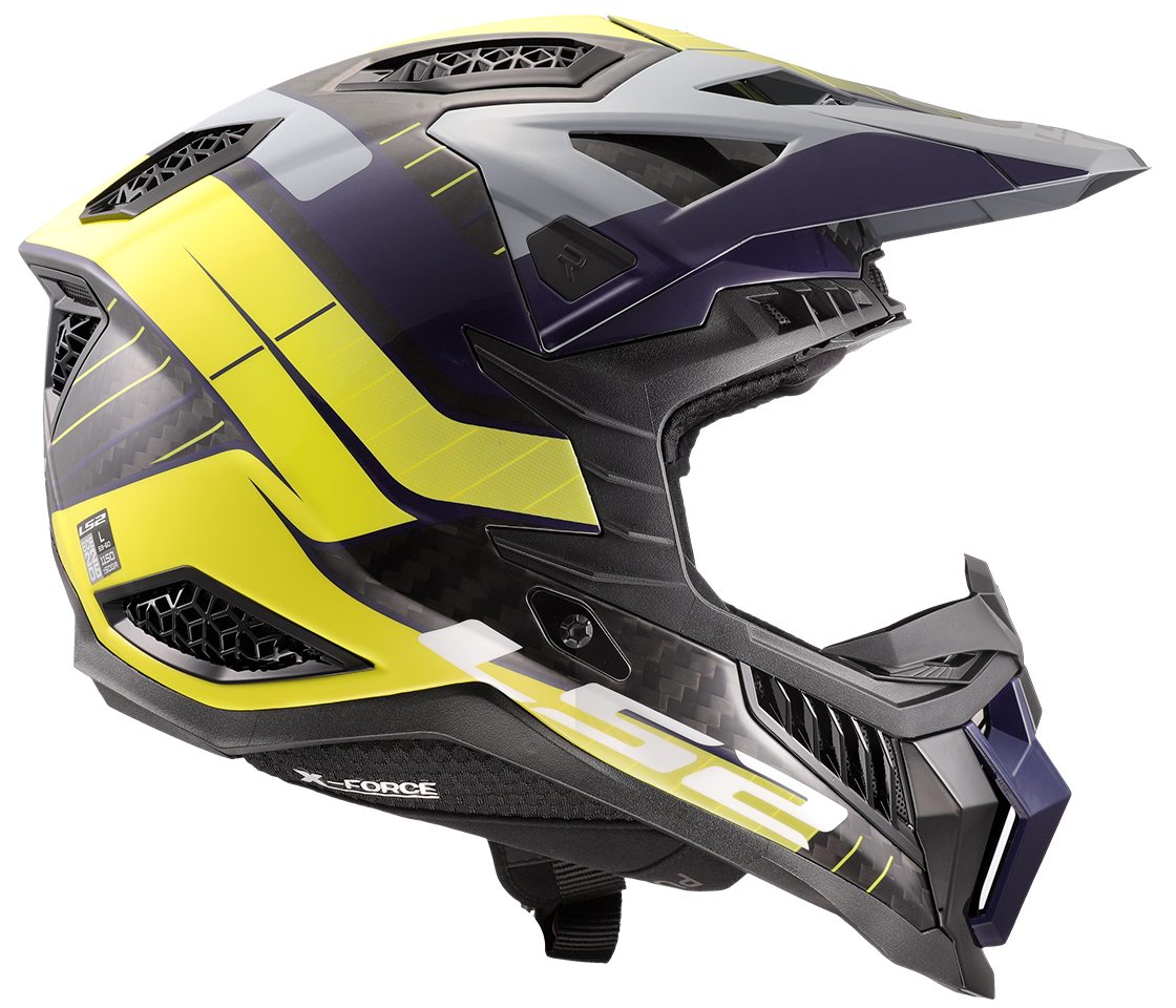 LS2 MX703 X-FORCE GALUO GREY H-VIS YELLOW-06 XXL
