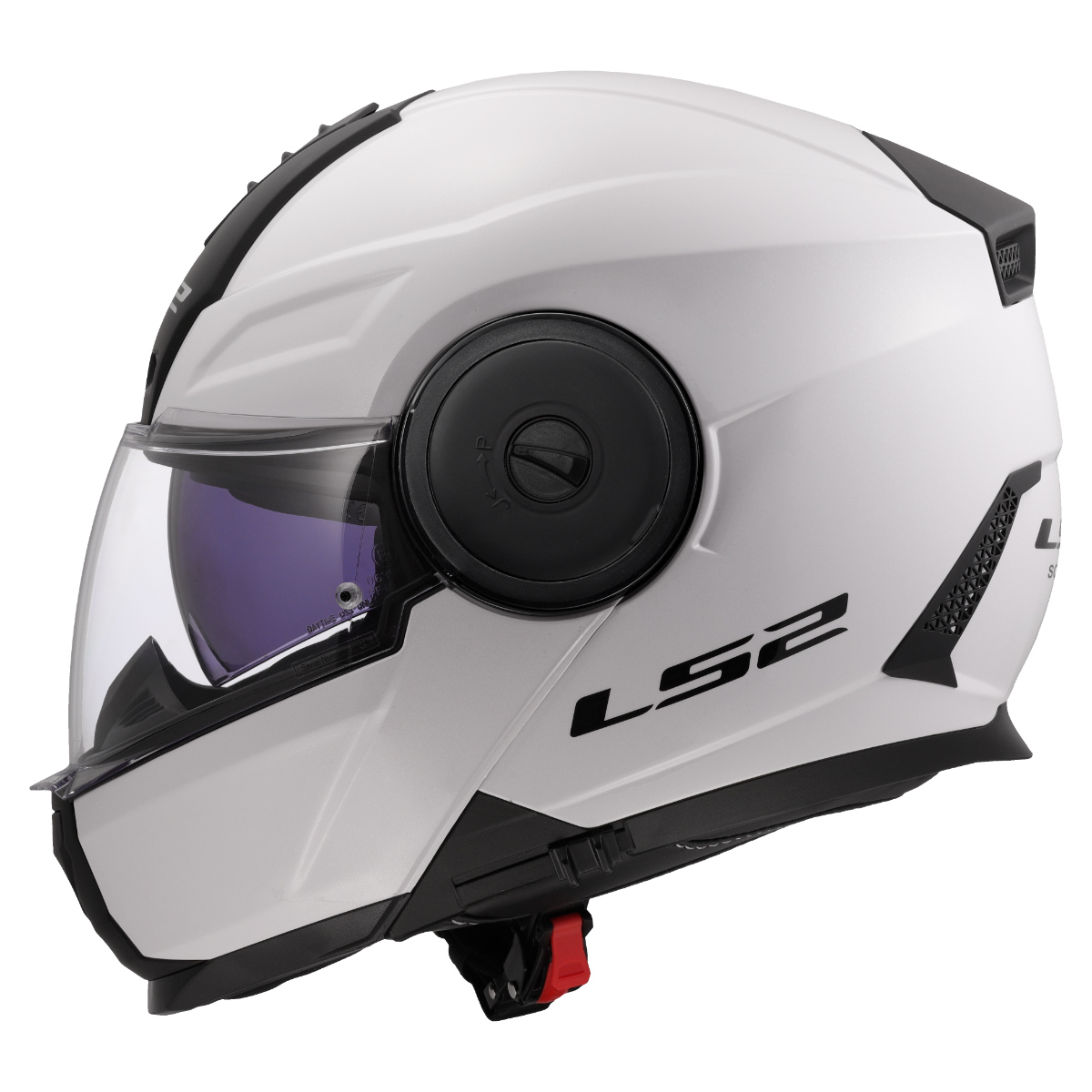LS2 FF902 SCOPE II SOLID GLOSS WHITE-06 XS