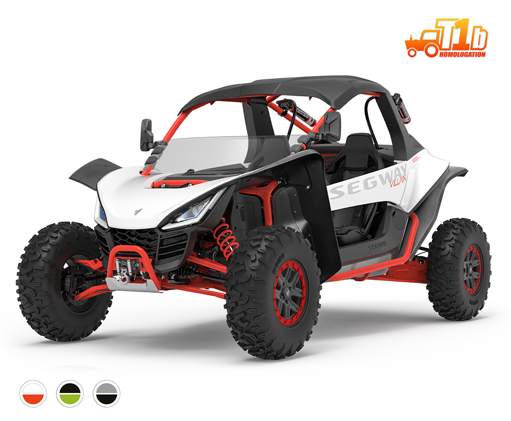 Segway Villain SX10 X, T1b, White/Red
