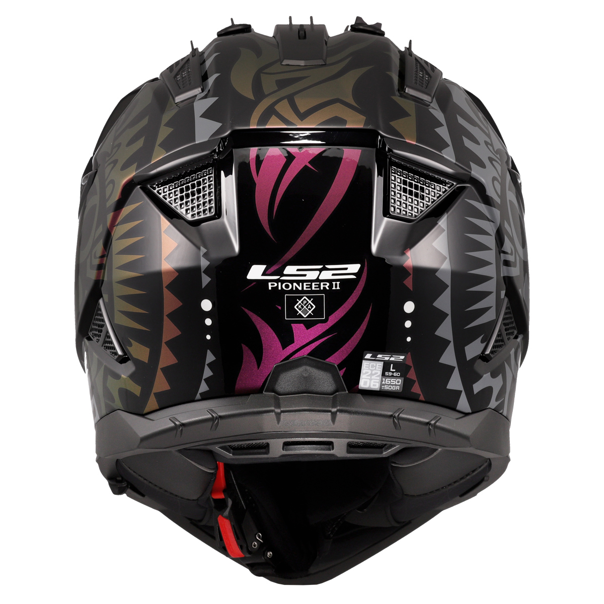 LS2 MX702 PIONEER II RANGI BLACK-06 S