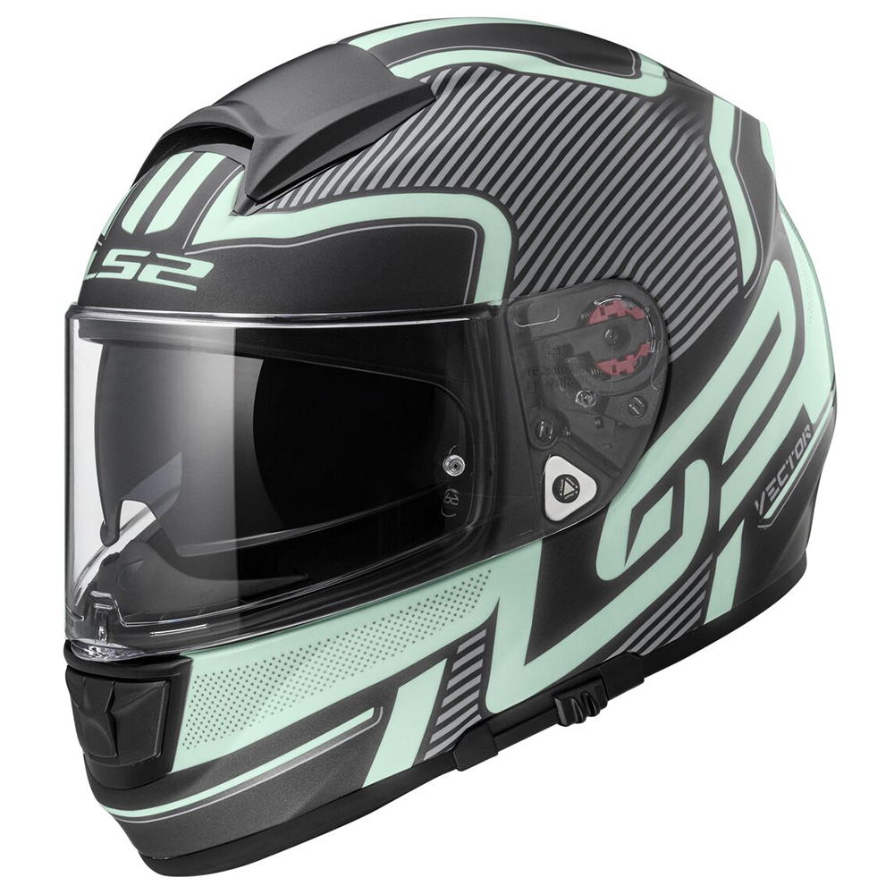 LS2 FF397 VECTOR ORION Matt Black Light 3XL