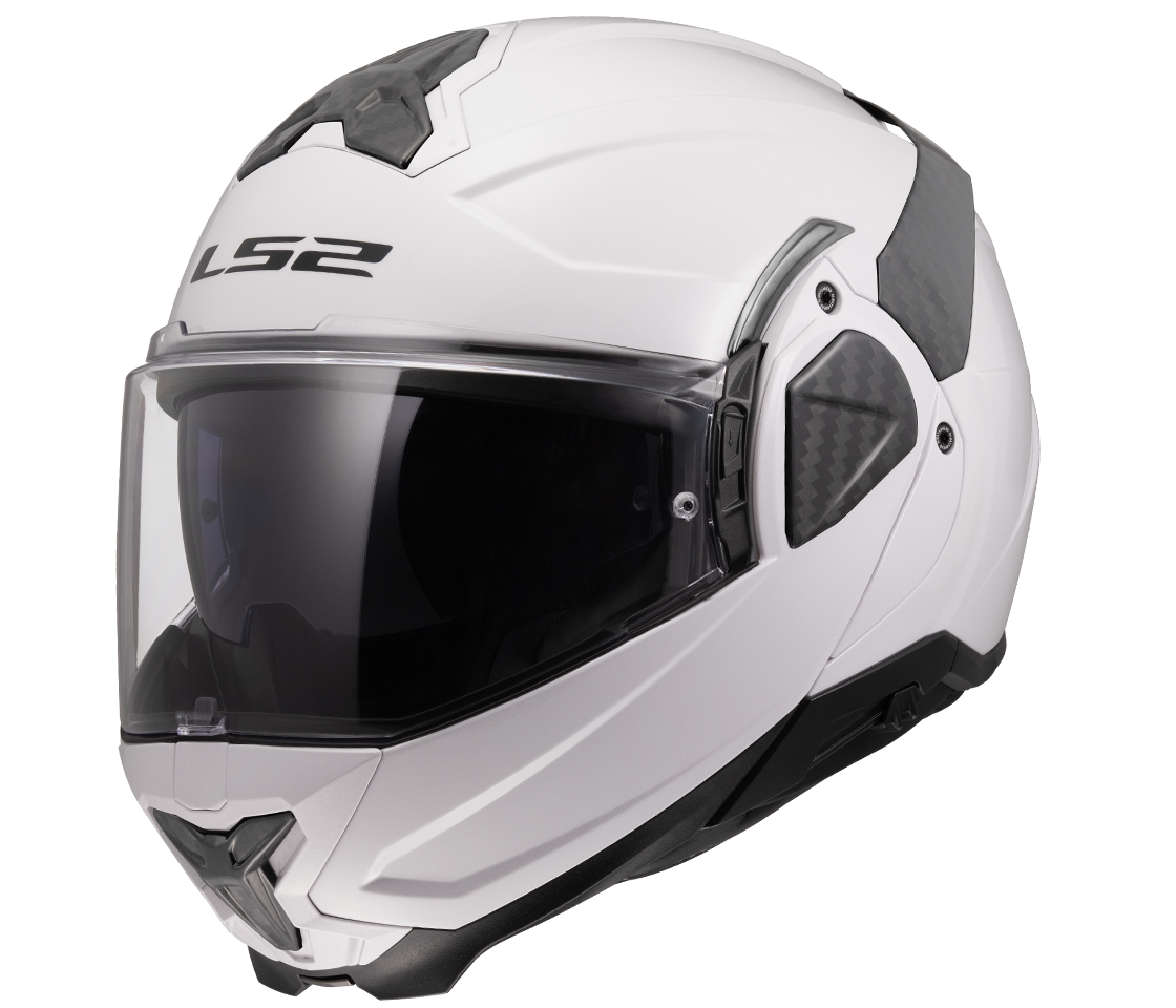 LS2 FF910 ADVANT II SOLID WHITE L