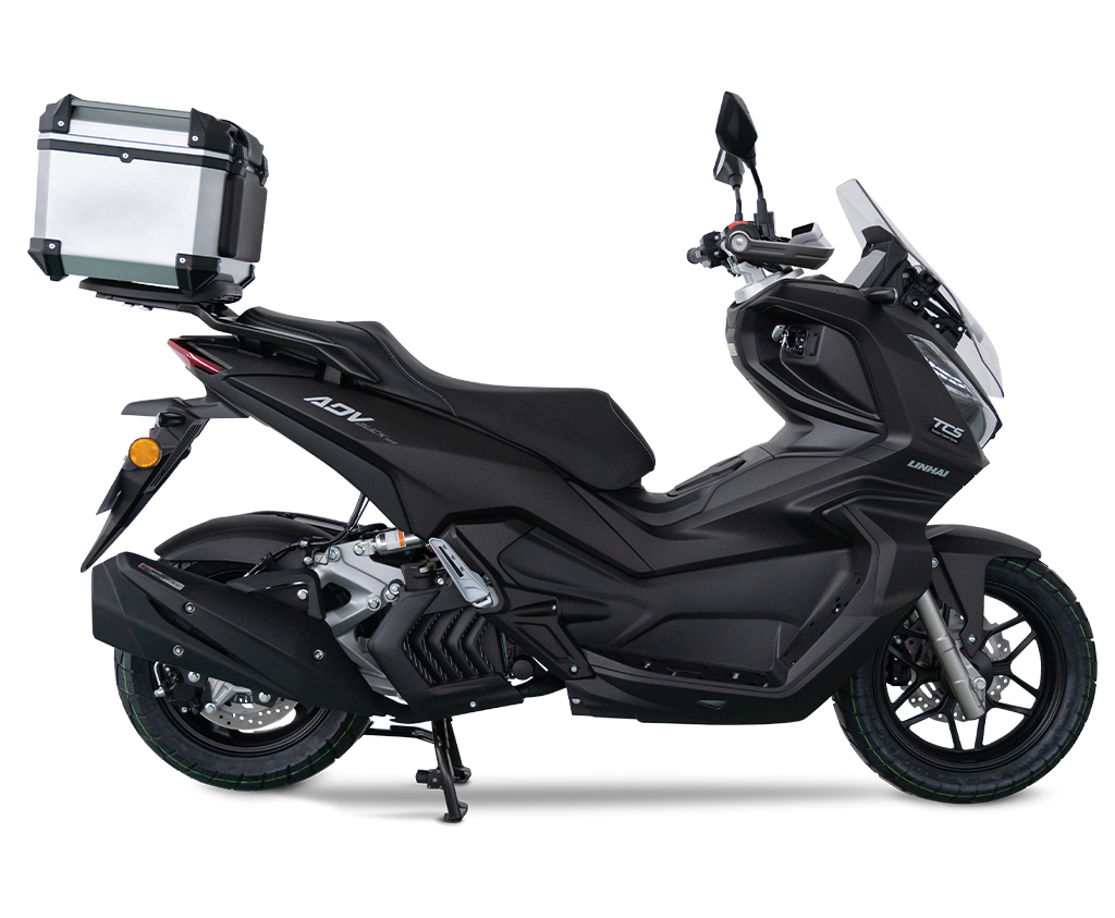 Linhai SCOOTER BUCK 125 ADV E5+, Black