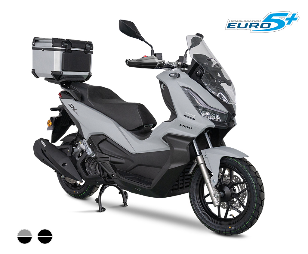 Linhai SCOOTER BUCK 125 ADV E5+, Grey