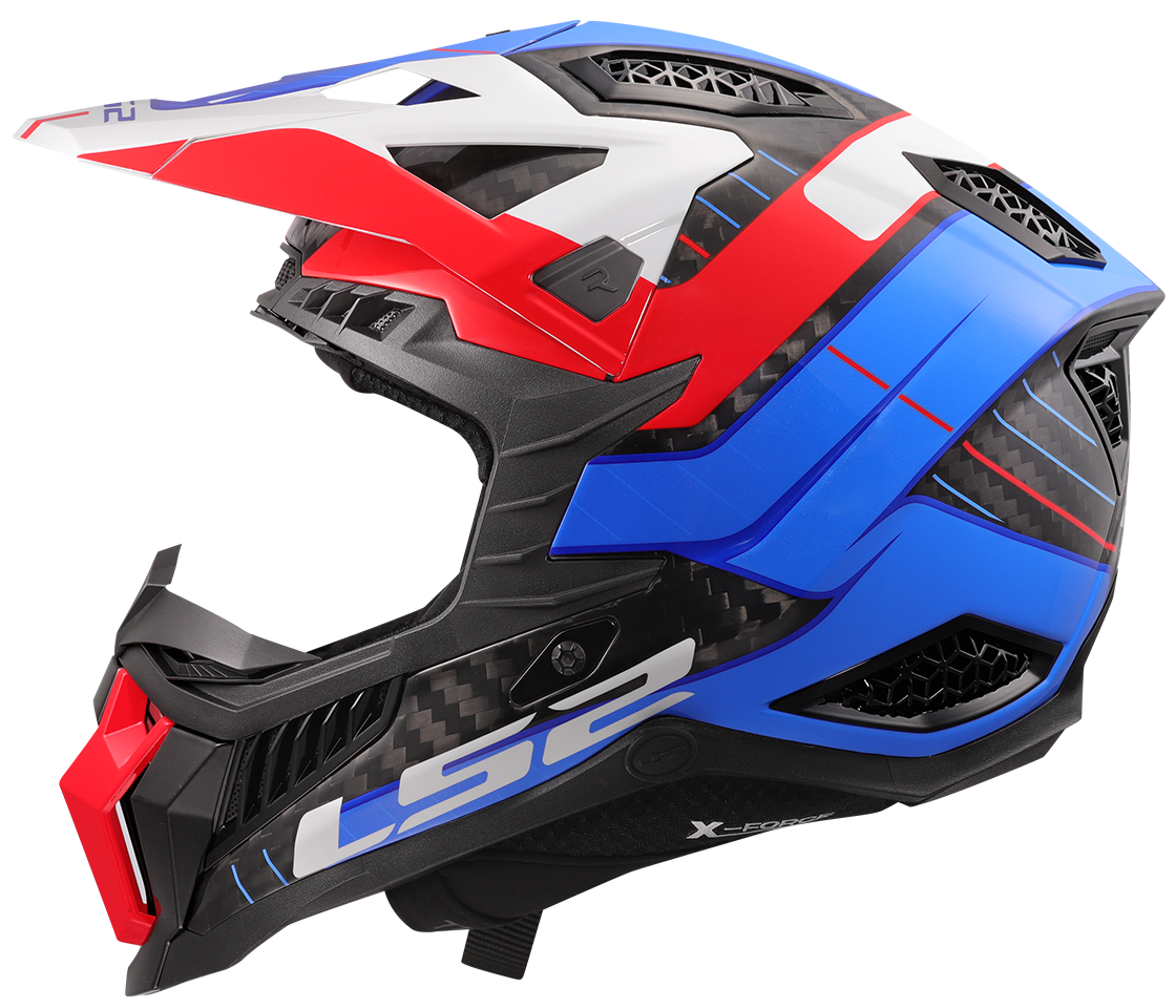 LS2 MX703 X-FORCE GALUO WHITE RED BLUE-06 S